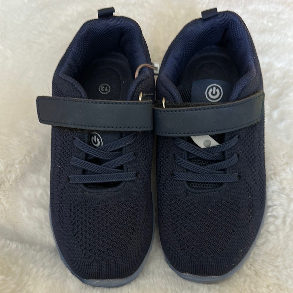 Light up Navy Blue Athletic Sneakers
